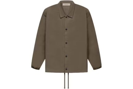 Fear of God Essentials Coaches Jacket Wood